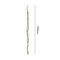 Eden 120cm Natural Cotton Macrame Plant Hanger With Ring