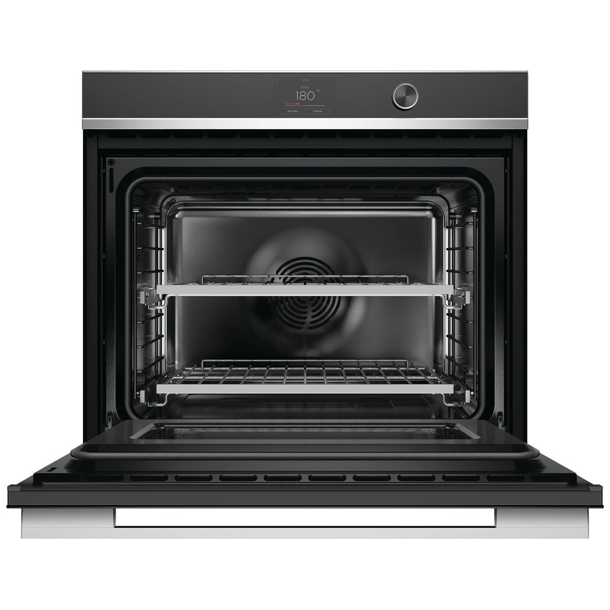 Fisher & Paykel 76cm Stainless Steel Pyrolytic Oven - 115L, 17 Functions, Air Fry, ActiveVent - OB76SDPTDX2