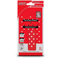 Diablo 93 x 185mm 240 Grit Hook & Loop Multihole Sanding Sheets - 10 Pack