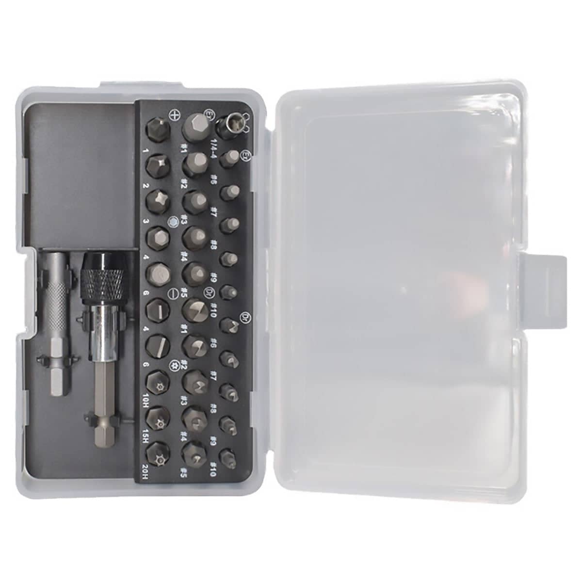33 Piece Damaged Screw and Bolt Extractor Set with Tap and Die Bits - view 2