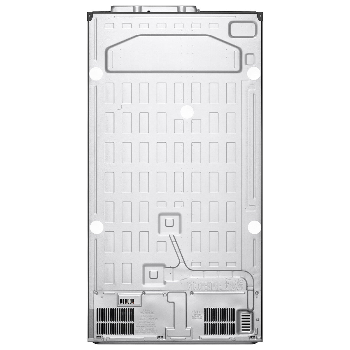 LG 644L Side By Side Fridge Stainless Steel GS-B599PL - SuperSaverAU - view 5