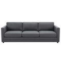 Fresh Industries 3 Seater Fabric Sofa with Loose Seat & Back Cushions, 150 kg Capacity per Seat - SuperSaverAU - view 2