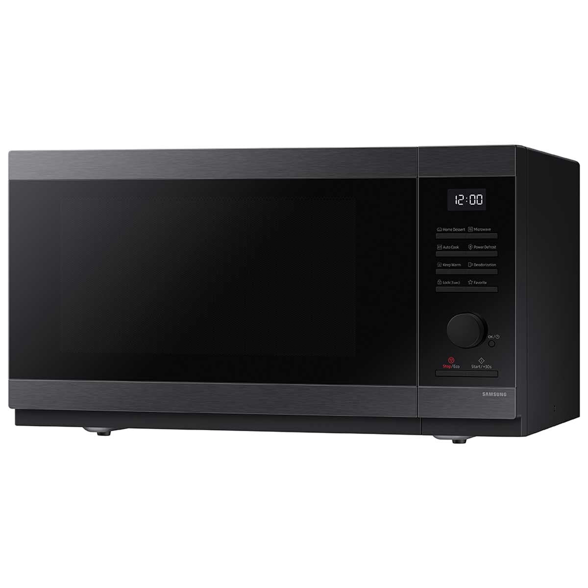 Samsung 40L Microwave Dial Button Control MS40DG5504AG Dual-Wave Technology Rapid Heating Easy-to-Clean Interior - SuperSaverAU - view 2
