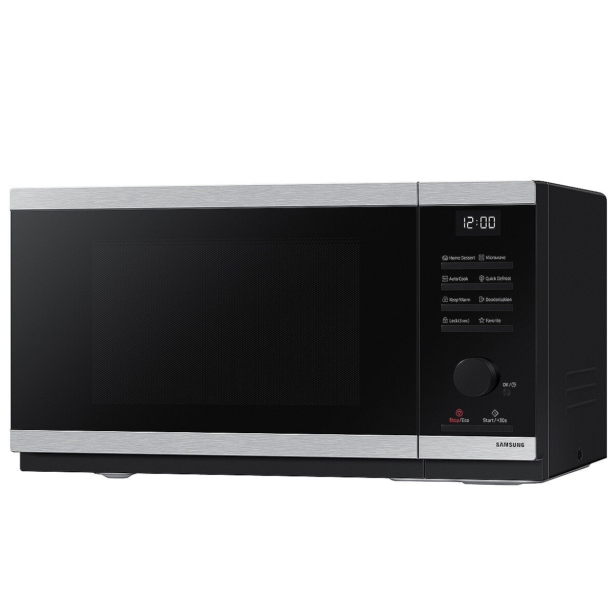 Samsung 23L Microwave MS23DG4504AT Dial & Button Control, 23 Litre Capacity