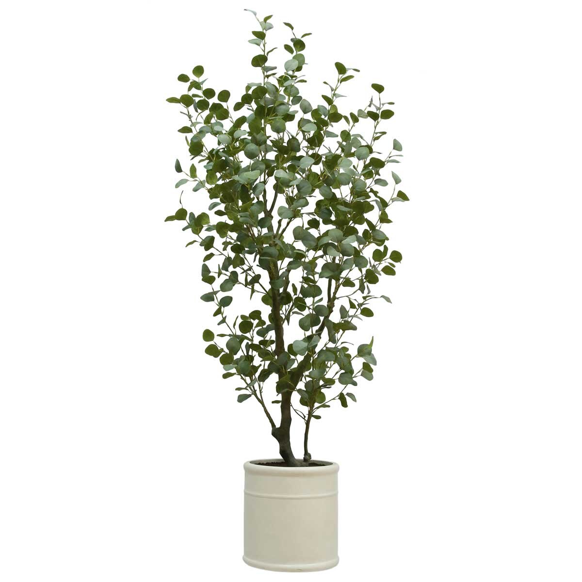 CGH Artificial Eucalyptus Tree 1.9M - Lifelike Faux Plant with Artisan Planter for Home or Office