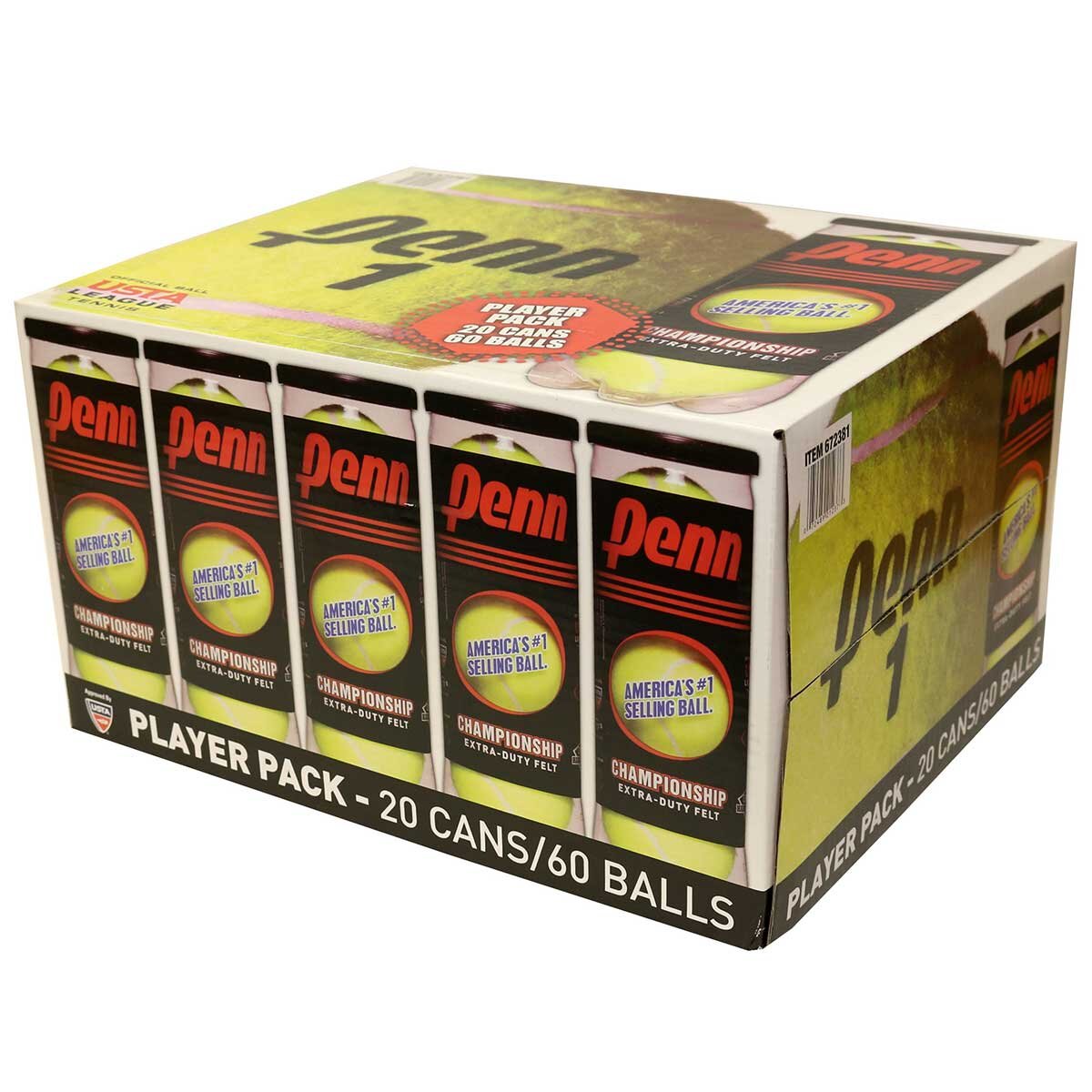 Penn Championship Tennis Balls 20 Cans