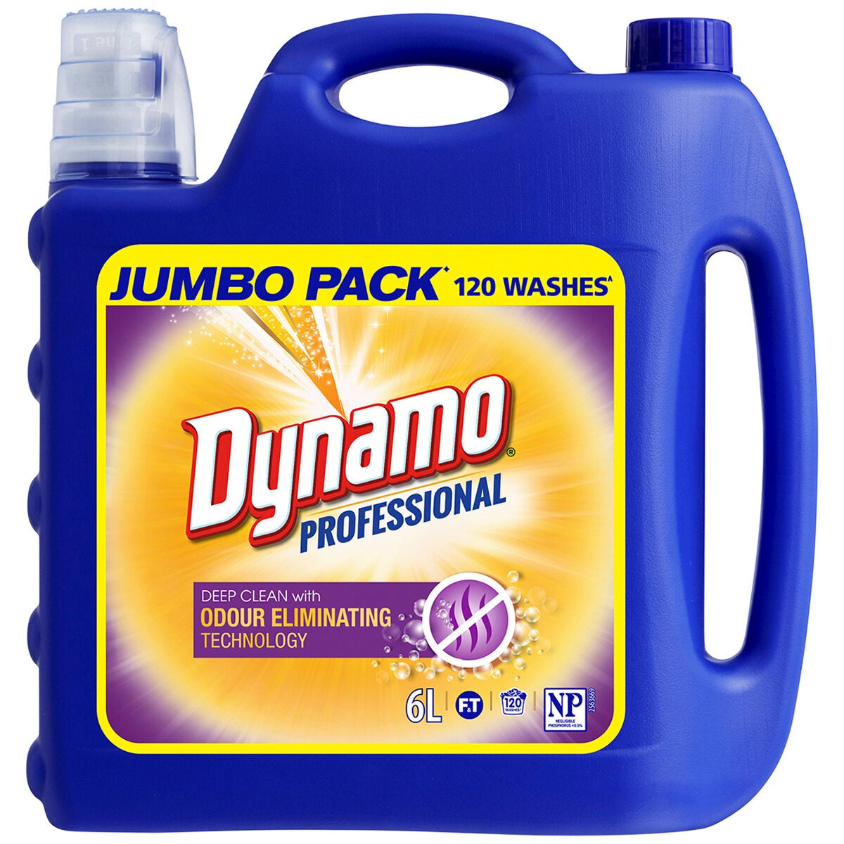 Dynamo Professional 6 Litre Laundry Detergent Liquid Odour Eliminating Stain Removal