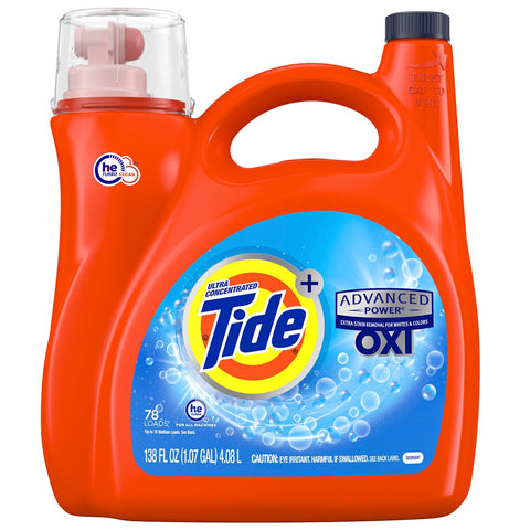 Tide Ozi Advanced Power Laundry Liquid 4.08L - SuperSaverAU - view 1
