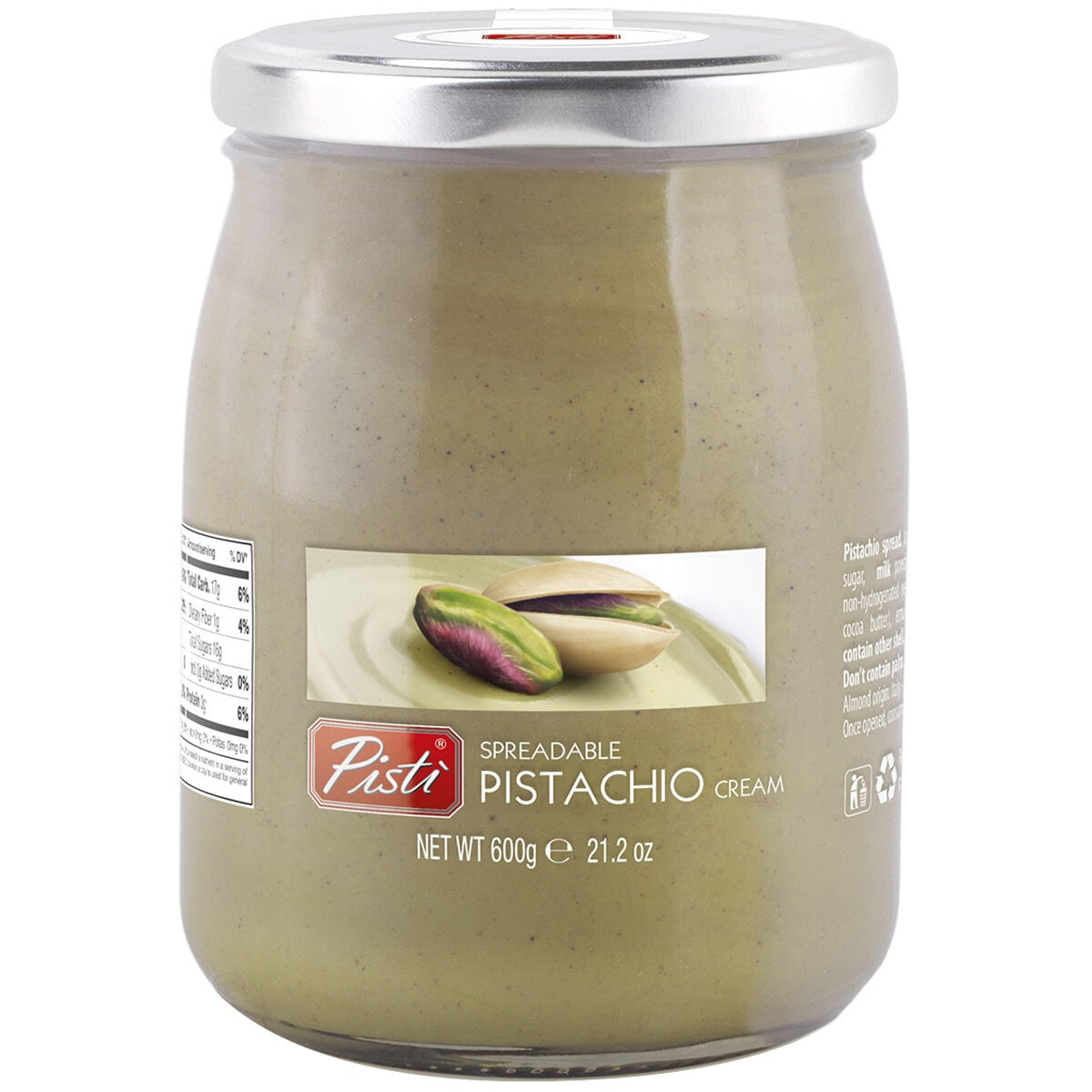 Pisti Pistachio Cream Spread 6x600g - SuperSaverAU - view 3