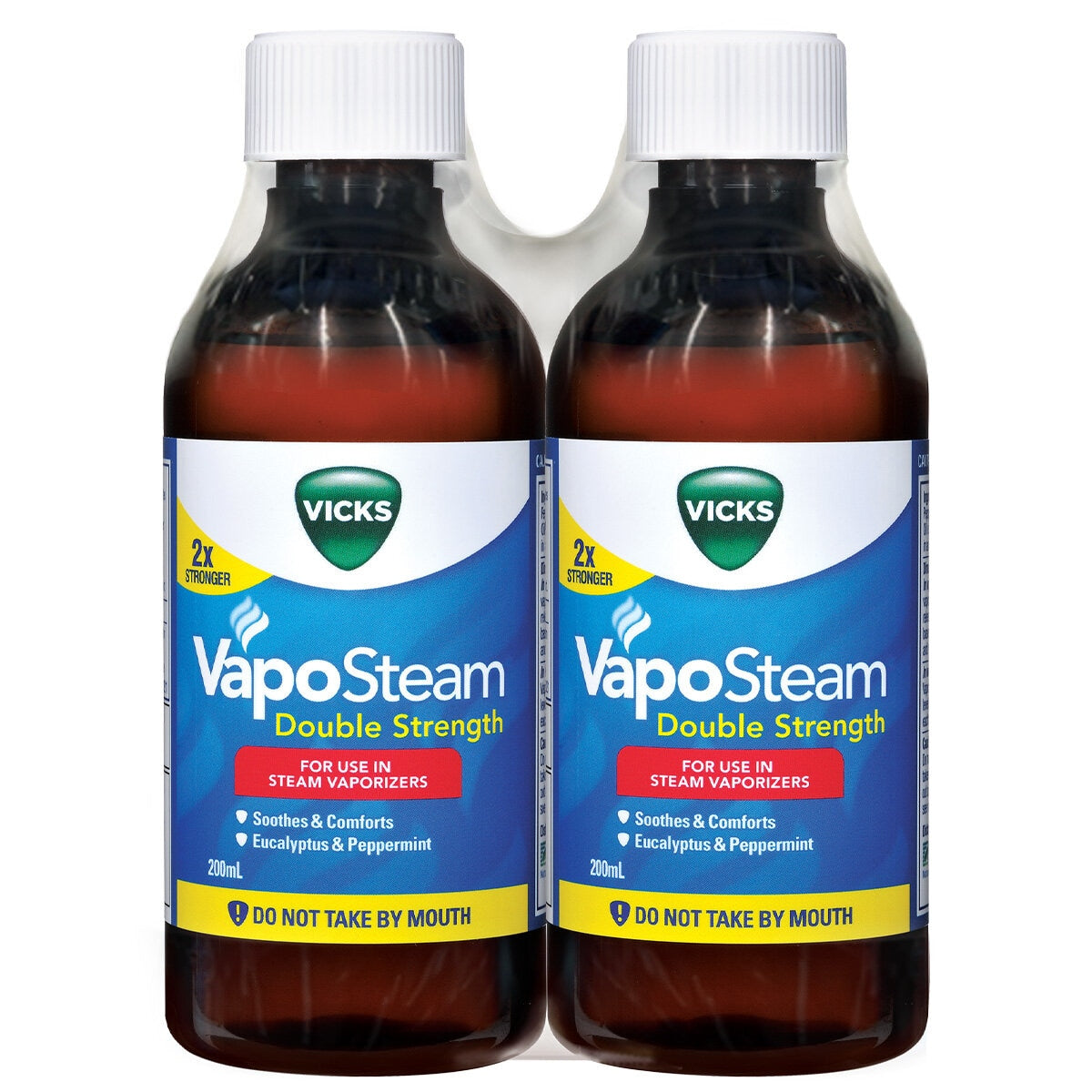 Vicks VapoSteam Double Strength Inhalant 2 x 200ml - SuperSaverAU - view 1