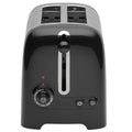 Dualit 2 Slot Lite Toaster DU26208 Black | High Wattage, Extra Wide Slots, Perfect Toast Technology, Bagel & Defrost Functions - SuperSaverAU - view 3