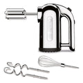 Dualit Hand Mixer 400W DU89360 Powerful 4-Speed Kitchen Tool with Flat Beaters, Dough Hooks, and Balloon Whisk - SuperSaverAU - view 4