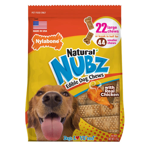 Nylabone Nubz Dog Chews 2 x 1.2kg - SuperSaverAU - view 2