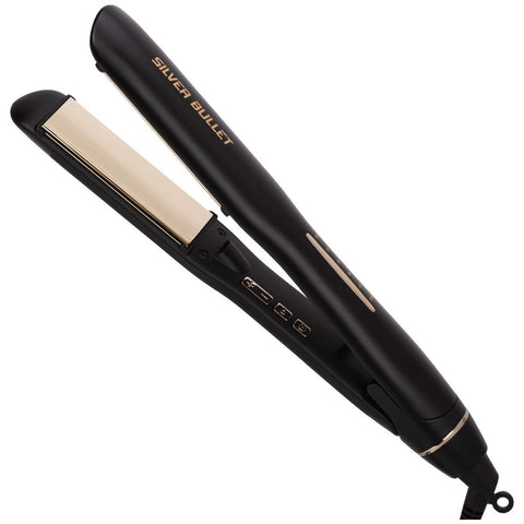 Silver Bullet Asteria Ionic Titanium Straightener - 32mm Plates, Intelligent Sensing, Up to 230°C - 900390