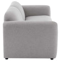 Fresh Industries 2.5 Seater Fabric Sofa with Removable Seat Cushions & Attached Back Cushion - SuperSaverAU - view 4