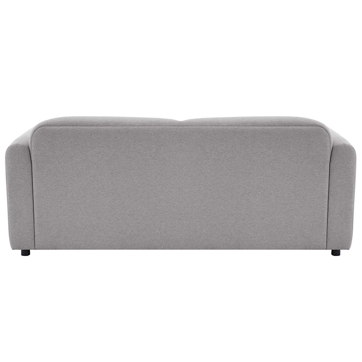 Fresh Industries 2.5 Seater Fabric Sofa with Removable Seat Cushions & Attached Back Cushion