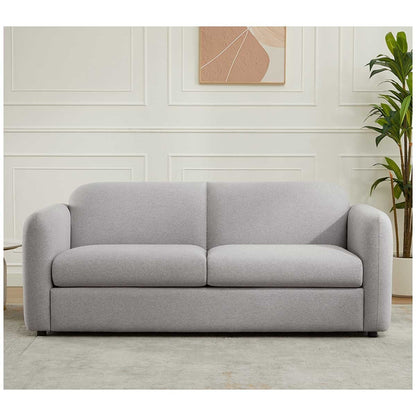 Fresh Industries 2.5 Seater Fabric Sofa with Removable Seat Cushions & Attached Back Cushion