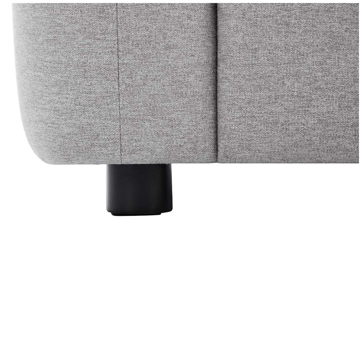 Fresh Industries 2.5 Seater Fabric Sofa with Removable Seat Cushions & Attached Back Cushion