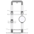 Artika Trent Hanging Shower Caddy Light Grey, 135x730x462mm, Adjustable Baskets, Mirror - SuperSaverAU - view 1