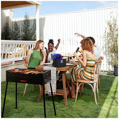 Ikarao Shell S2 Portable 140W Karaoke Speakers With 8 Inch TouchScreen Display IK-Shell-S2