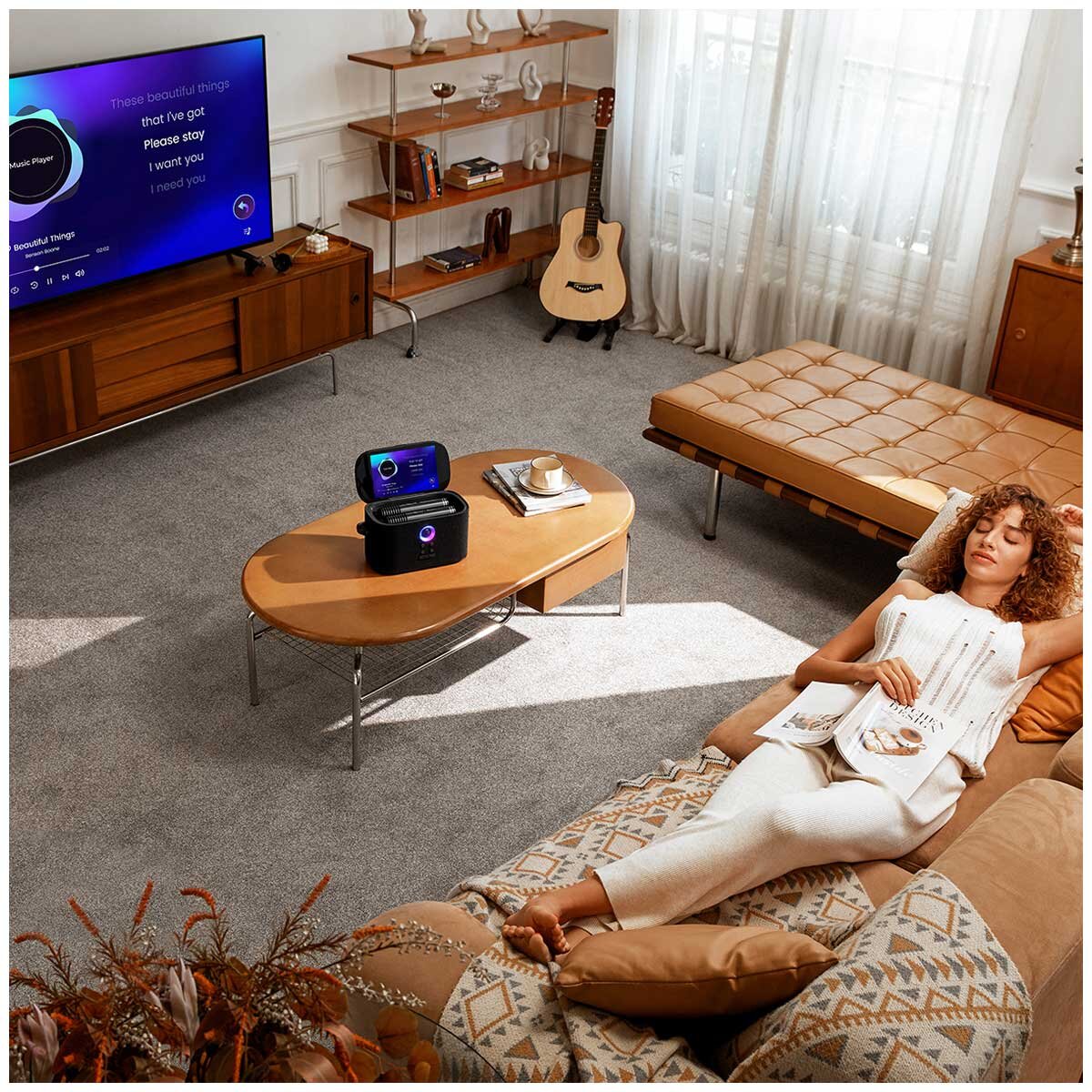 Ikarao Shell S2 Portable 140W Karaoke Speakers With 8 Inch TouchScreen Display IK-Shell-S2 - SuperSaverAU - view 9