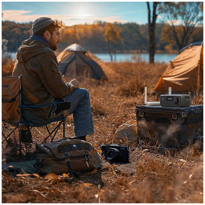 EcoFlow RIVER 3 Portable Power Station EFRIVER3-AU | GaN Technology, 1 Hour Fast Charging, 5 Output Ports, LFP Battery, 300W Total Output