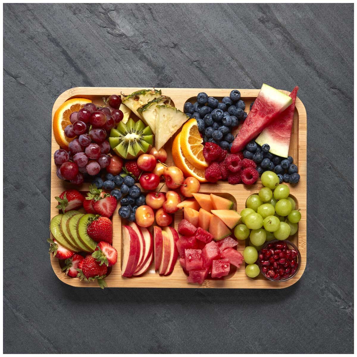 Sabatier Bamboo Tray With Lid