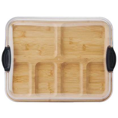 Sabatier Bamboo Tray With Lid
