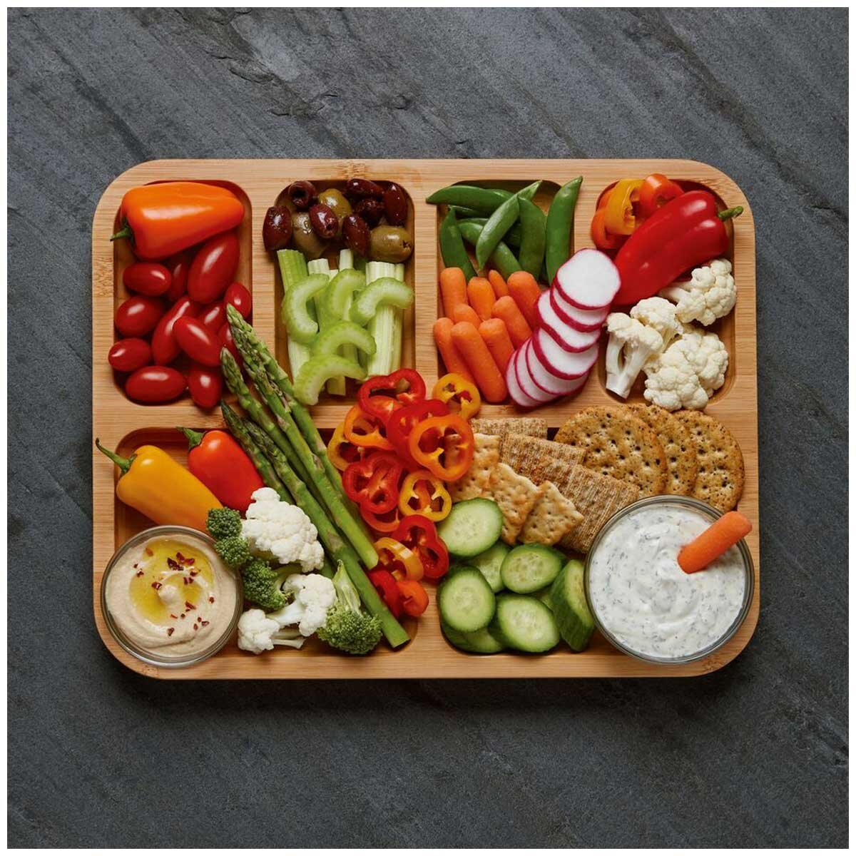 Sabatier Bamboo Tray With Lid