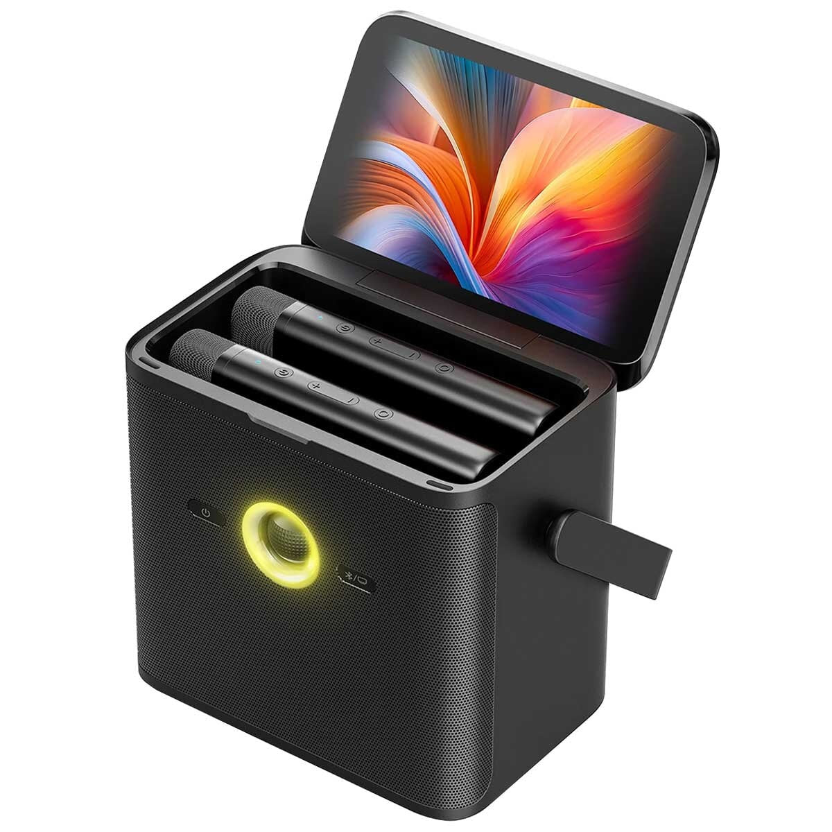 Ikarao Shell S3 Portable 80W Karaoke Speakers With 7 Inch Lyrics Display IK-Shell-S3 - SuperSaverAU - view 2
