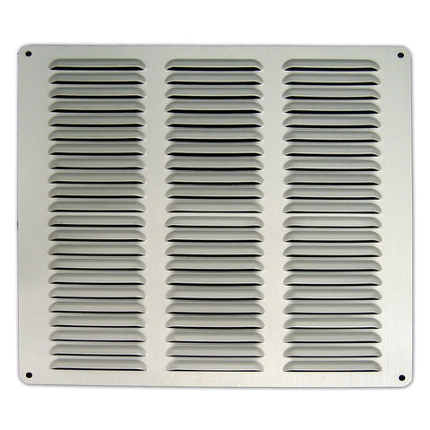 Haron Aluminium Wall Vent - 300 x 300mm - Silver - Prevents Dampness - SuperSaverAU - view 1