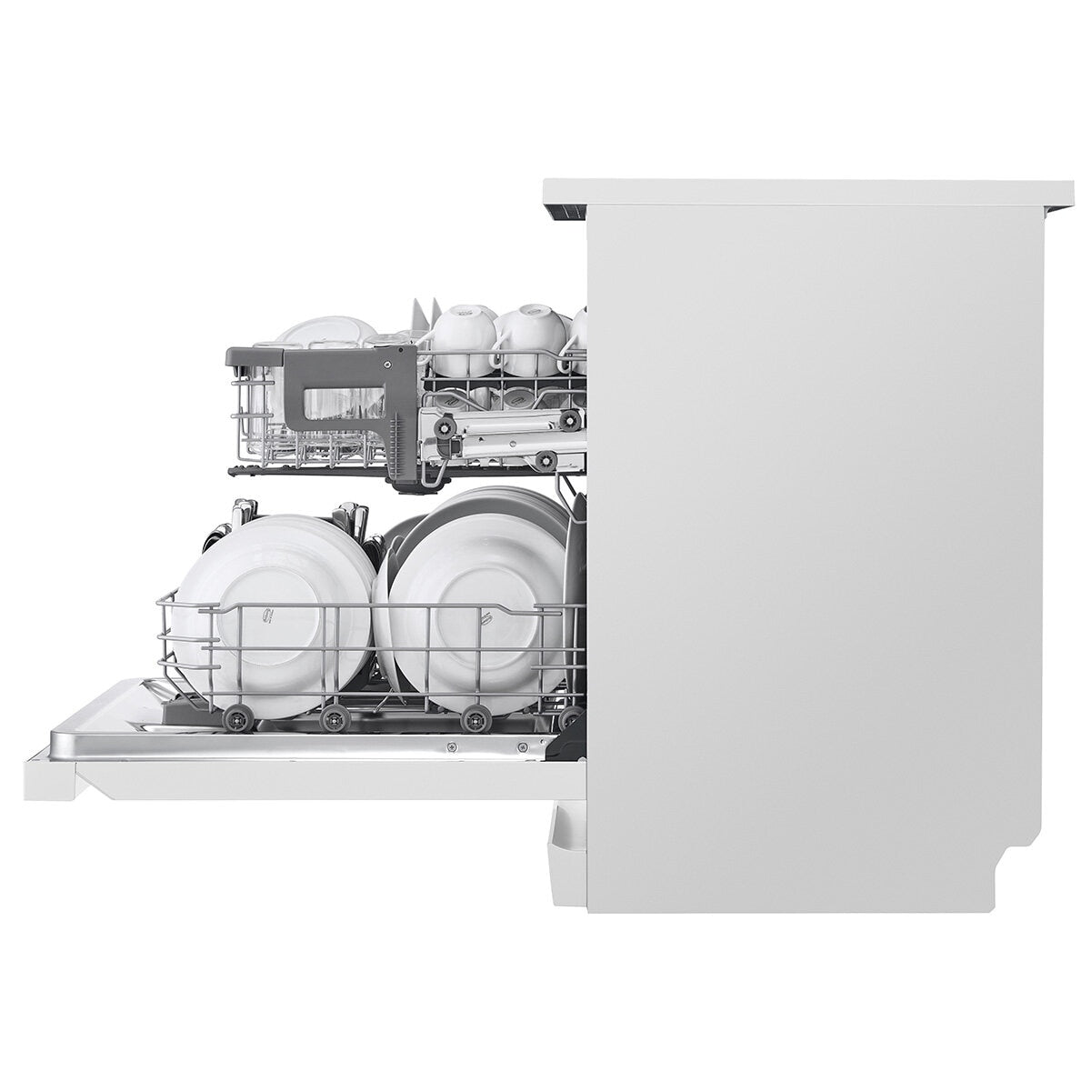 LG 14 Place Quad Wash Dishwasher XD5B14WHa - SuperSaverAU - view 10