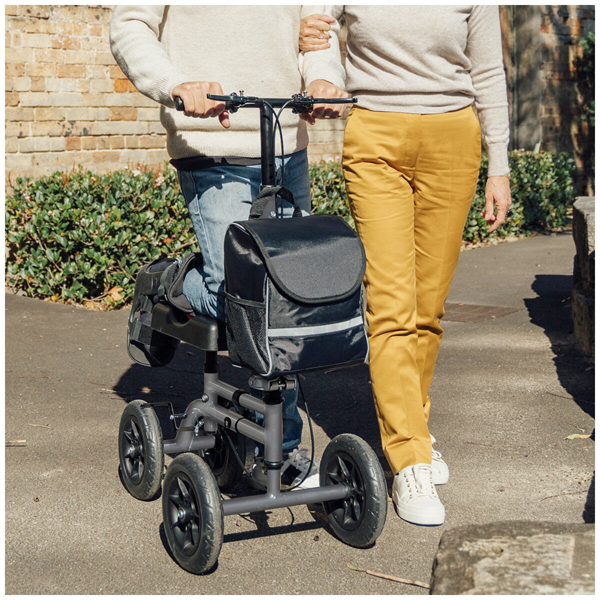 Altus Knee Walker Scooter All Terrain 10 Inch Wheel