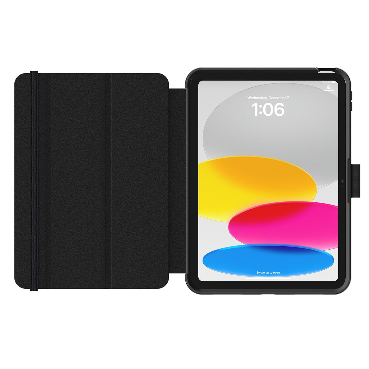 OtterBox Symmetry Folio Apple iPad 10th Gen Case Starry Night Black 77-89975 - SuperSaverAU - view 7