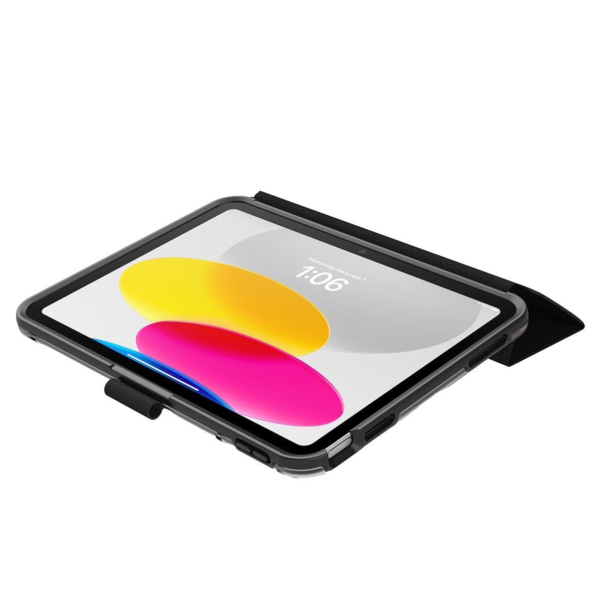 OtterBox Symmetry Folio Apple iPad 10th Gen Case Starry Night Black 77-89975 - SuperSaverAU - view 8