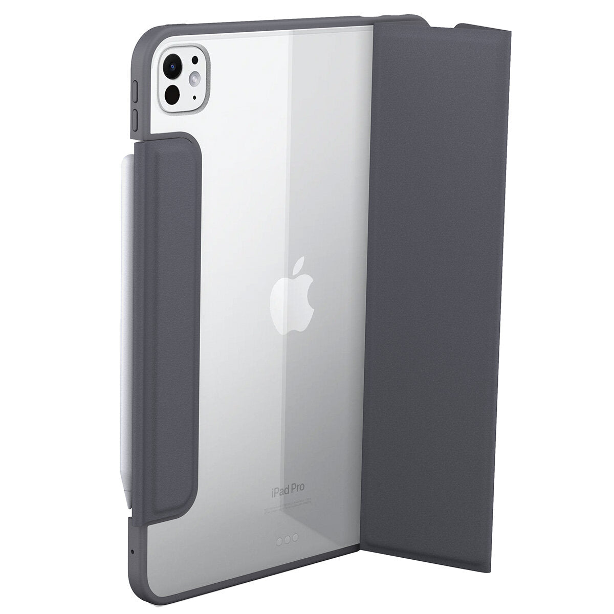 OtterBox Symmetry Folio Apple iPad Pro M4 5th Gen Case Thunderstorm Black 77-95257 - SuperSaverAU - view 3