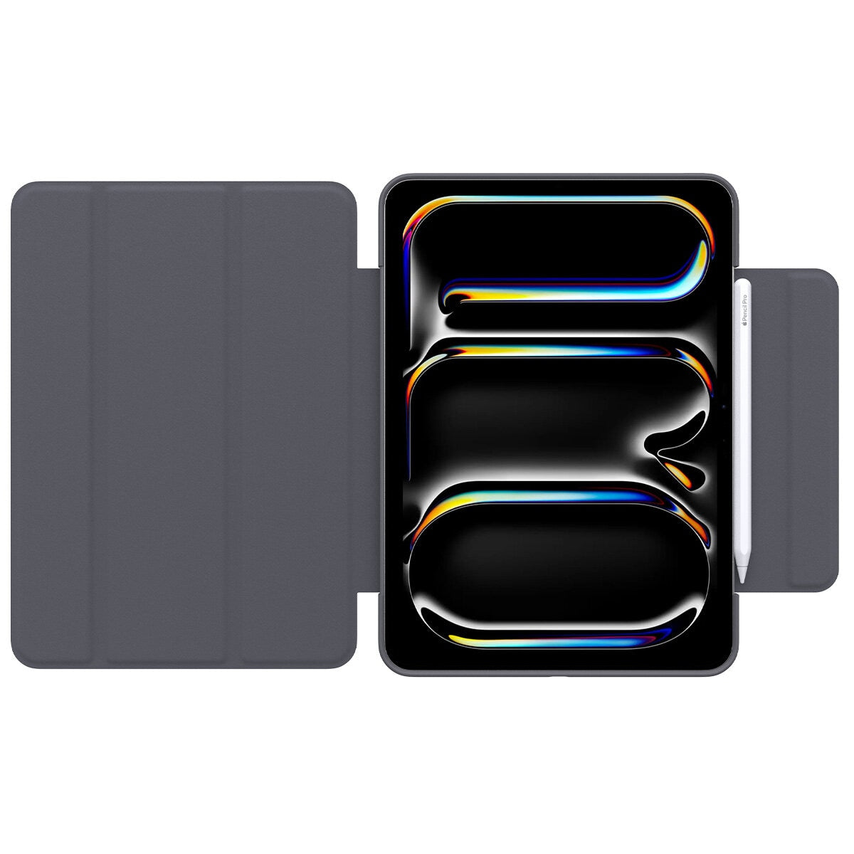 OtterBox Symmetry Folio Apple iPad Pro M4 5th Gen Case Thunderstorm Black 77-95257 - SuperSaverAU - view 5