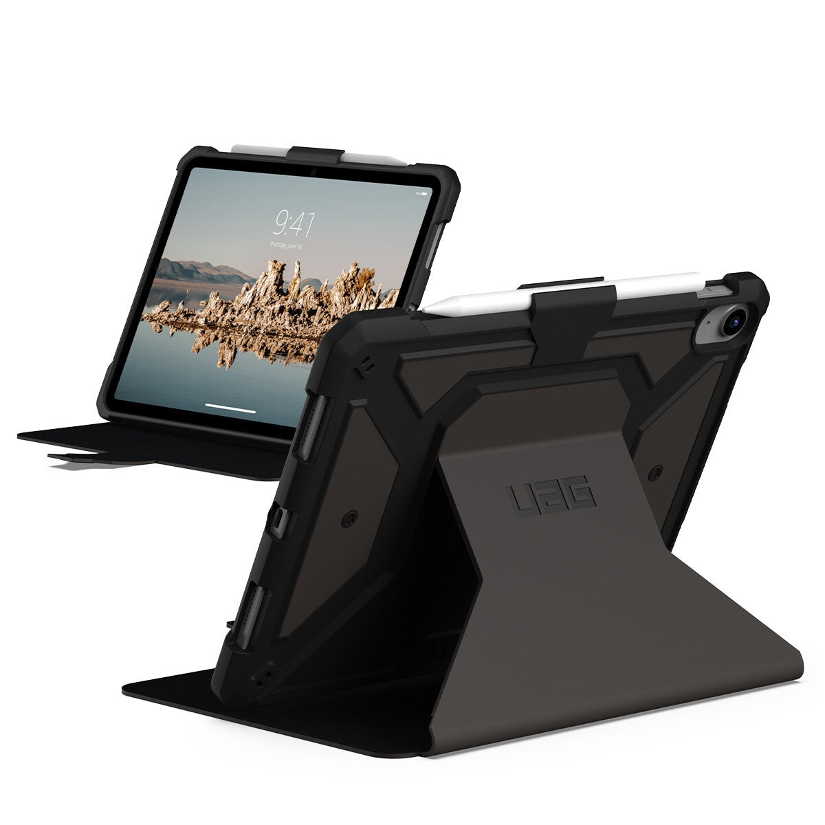 UAG Metropolis SE Apple iPad 10th Gen Folio Rugged Case Black 12339X114040 - SuperSaverAU - view 7
