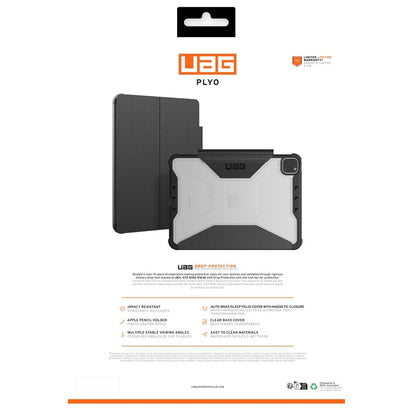 UAG Plyo Apple iPad Pro M4 5th Gen Folio Rugged Case Black-Ice 124477114043