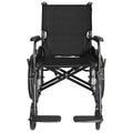 Altus Lightweight Folding Self Propelled Wheelchair 20 Inch Wheel Black - SuperSaverAU - view 2