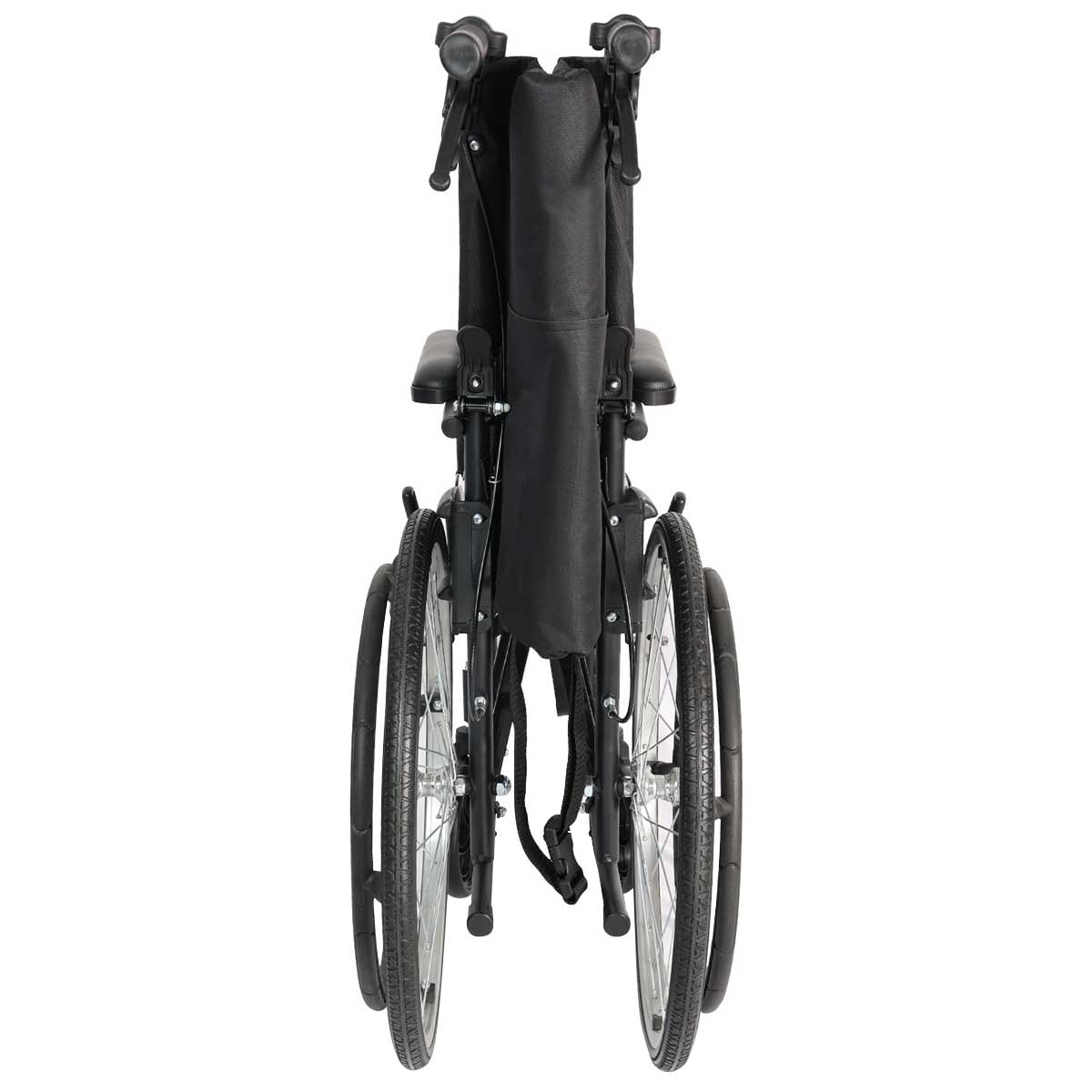 Altus Lightweight Folding Self Propelled Wheelchair 20 Inch Wheel Black - SuperSaverAU - view 7