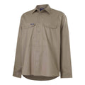 Citeco Long Sleeve Shirt Size S - Khaki - UPF 50+ Sun Protection - Breathable Cotton - SuperSaverAU - view 2