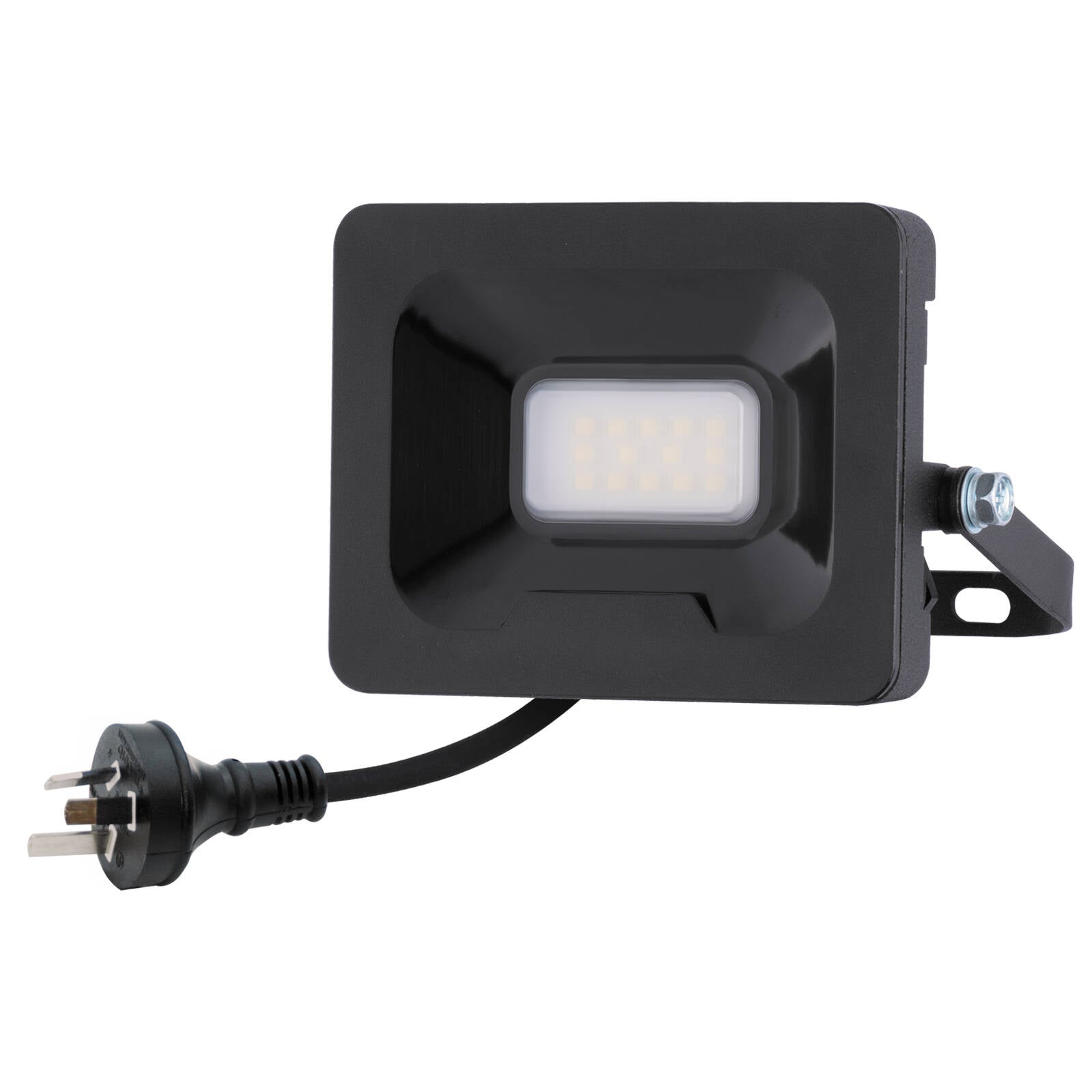 Arlec 10W 240V LED DIY Security Floodlight Aluminium Outdoor FL351