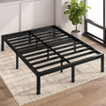 Zinus Double Metal Bed Frame - Black Steel Frame, 300kg Capacity, Tool-Free Assembly - AU-FBMMP1ZC-14D