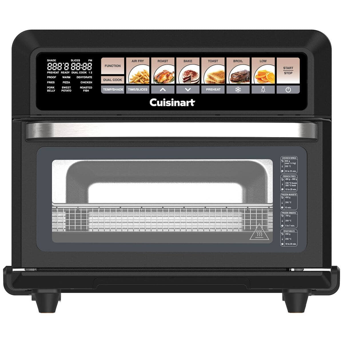Cuisinart Air Crisp Pro Toaster Oven 17L - 10-in-1 Air Fry, Super Convection Fan - TOA-75XA