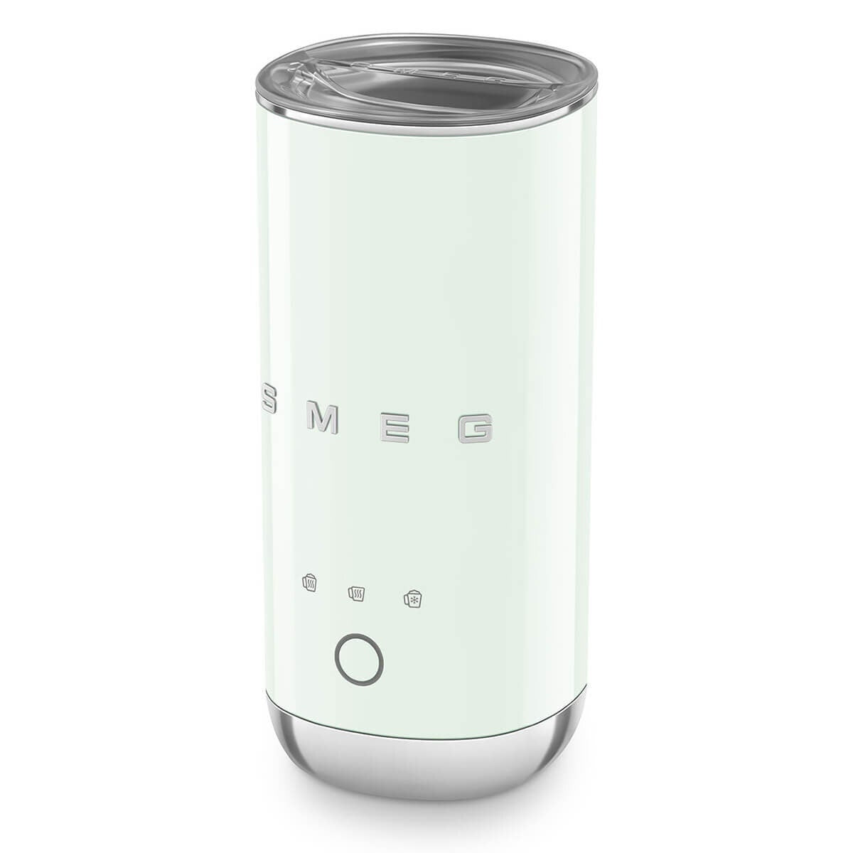 Smeg 50s Retro Style Milk Frother 180ml - Pastel Green, Hot Milk, Hot Froth and Cold Froth - MFF02PGAU