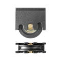 Rolltrak Adjustable Plastic Carriage - Acetal Roller - 15kg Load - Black - SuperSaverAU - view 1