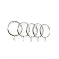 Windoware 35mm Satin Curtain Rod Rings - 5 Pack - Nylon - Non-Scratch - SuperSaverAU - view 1