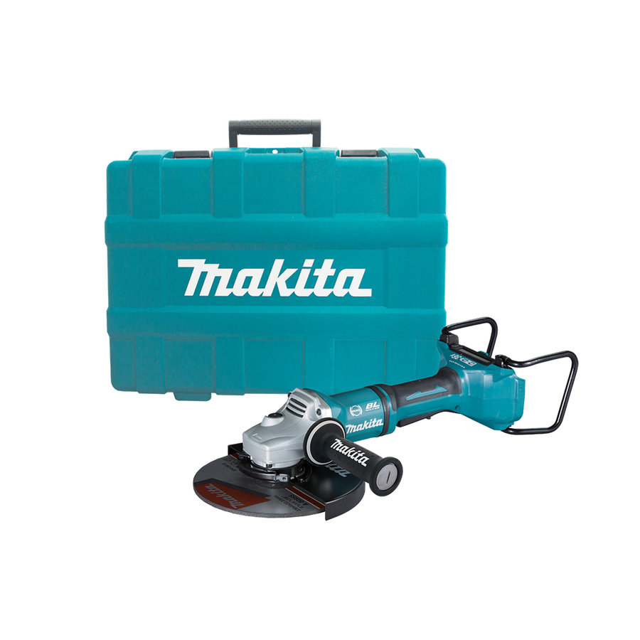 Makita 18V x2 Brushless Angle Grinder DGA900Z01K - 230mm - 6000rpm - Skin Only - SuperSaverAU - view 1