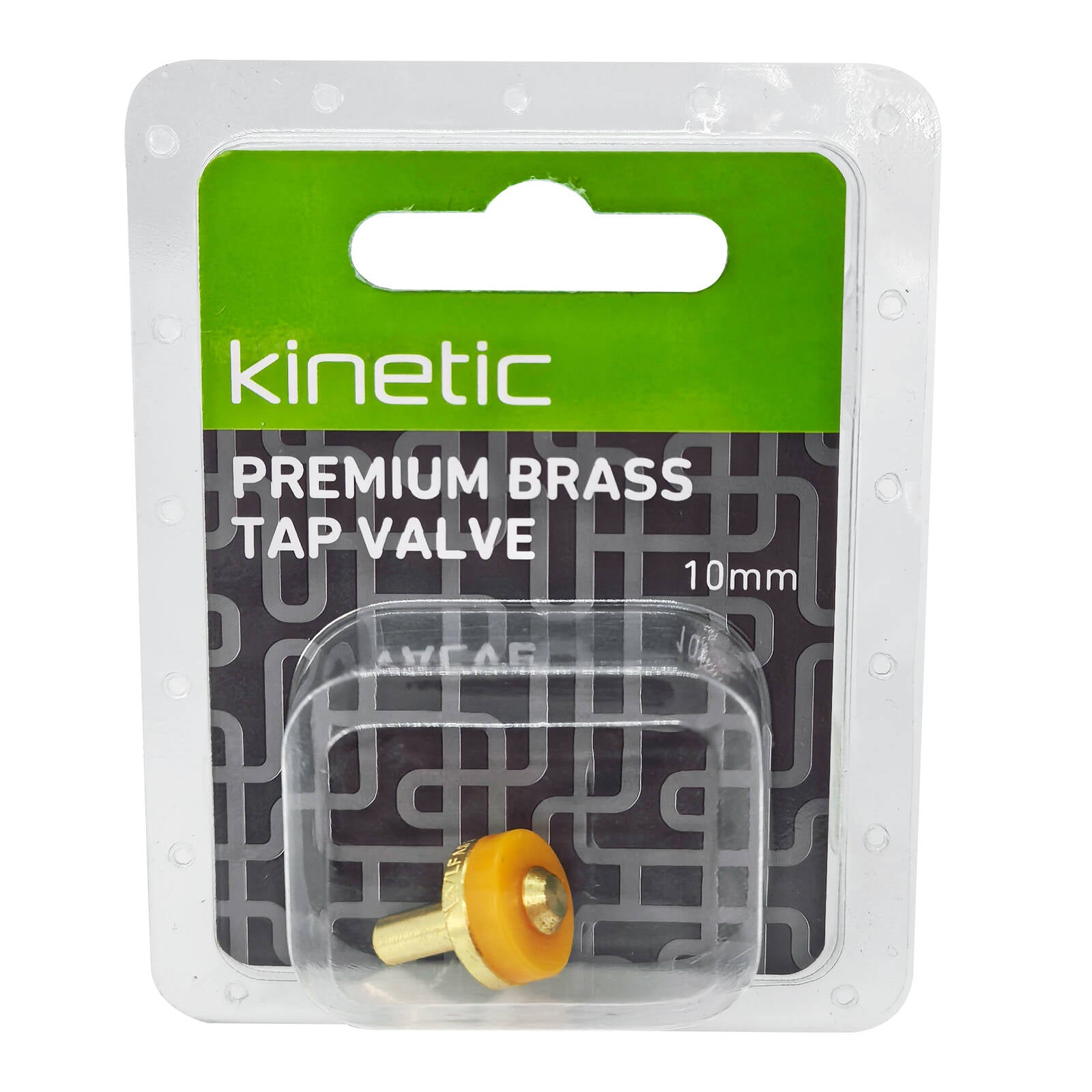 Kinetic 10mm Premium Brass Tap Valve in Lead Free Brass